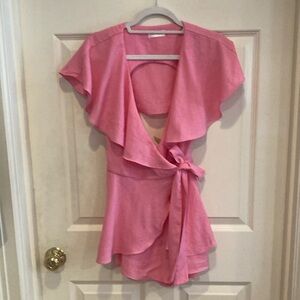 Pink vestique romper